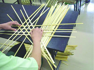 Kitsuregawa Rehabilitation Program Center Vocational training: bamboo craft course