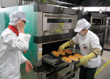 Mine Rehabilitation Program Center Vocational training: cooking course (bakers)