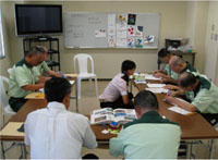 喜連川社会復帰促進センター　一般改善指導　ものづくりプログラム